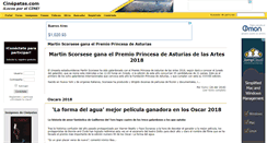 Desktop Screenshot of moncita.cinepatas.com